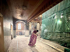 OCA Cleveland cathedral begins restoration nearly two years after devastating fire (+VIDEO)