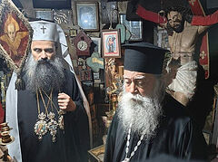 Bulgarian Patriarch and delegation make pilgrimage to St. Gabriel (Urgebadze)’s relics and cell
