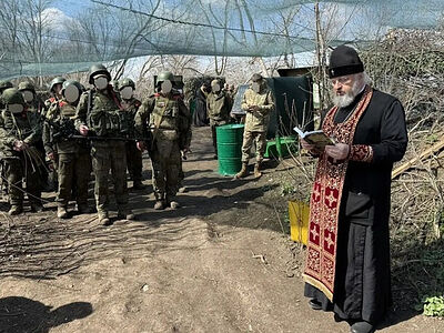 Глава Кузбасской митрополии совершил рабочую поездку на Донбасс