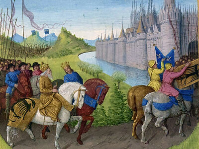 Начало правления императора Мануила Комнина и II Крестовый поход