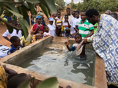 40+ baptized in Nigeria