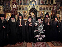 Seven monastic tonsures at Jordanville in final week of Great Lent