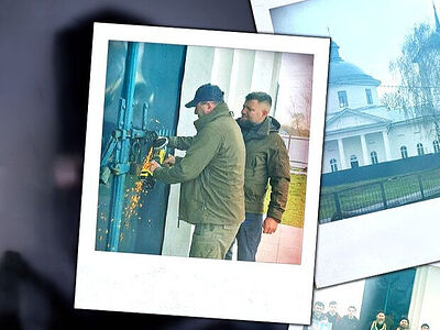 На Светлой седмице рейдеры захватили Михайловский храм Украинской Православной Церкви в селе Безуглевка