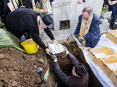 Relics of St. Blondina, one of 16 recently canonized holy women, uncovered in Romanian ceremony