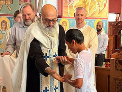 More than a dozen baptized at Greek church in Perth