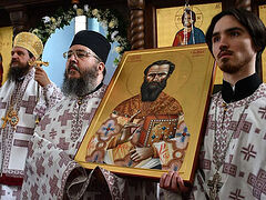 Recently canonized Serbian hieromartyr celebrated for the first time