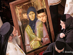Local glorification of newly canonized St. Blandina of Iași