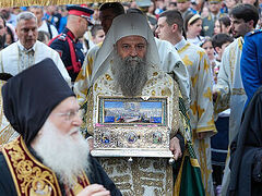 Largest Orthodox gathering in Belgrade history held with Belt of the Theotokos on Ascension Thursday