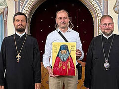 Slovakia: Athonite Icon of St. John of San Francisco gifted to Košice cathedral