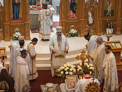 Fourfold celebration at Serbian church in Kansas