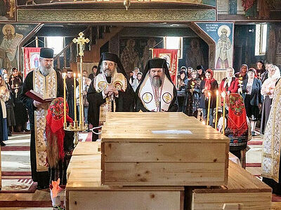 В Румынии обретены мощи святой Олимпии, матери прп. Петрония (Тэнасе)