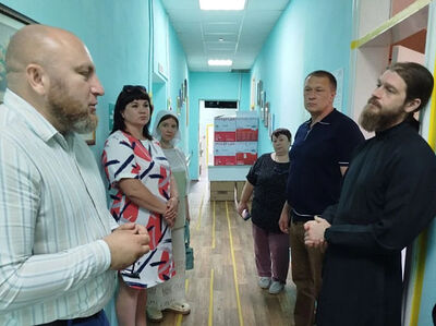 Состоялась встреча директора Патриаршей гуманитарной миссии с главой Грайворонского района Белгородской области