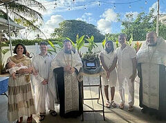 100+ baptized, 60 catechumens and inquirers under Fr. Nectarios, guardian of Hawaiian Iveron Icon