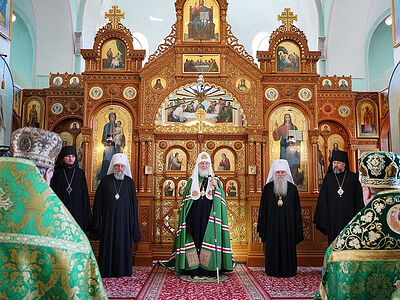 Проповедь после Литургии в Иоанновском ставропигиальном монастыре в Петербурге