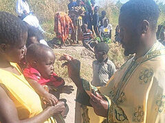 Another 2 dozen+ Orthodox in Mozambique in third mass Baptism this month