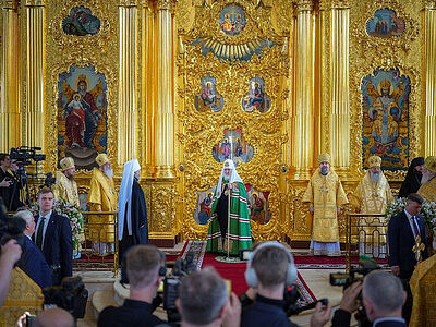Проповедь после Литургии в Успенском соборе Тульского кремля