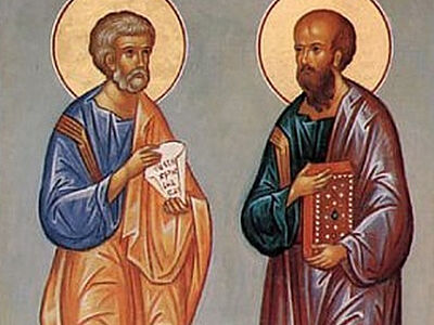 Проповедь в праздник святых апостолов Петра и Павла