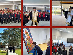 High school building at Australia’s St. Sava College consecrated