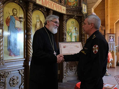 Белгородские росгвардейцы почтили память святого князя Владимира – небесного покровителя войск правопорядка
