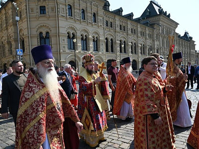 В Москве прошли торжества по случаю Ильина дня