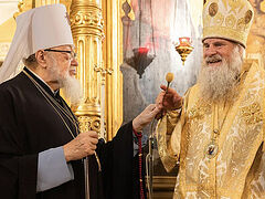 Bishop Gerasim in Warsaw for patronal feast of Polish Church’s main cathedral