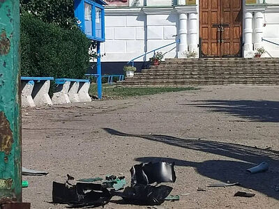 На территории храма Рождества Пресвятой Богородицы в Запорожской области совершена попытка взрыва