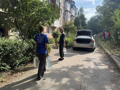 Патриаршая гуманитарная миссия доставила в ДНР более 14 тонн питьевой воды за месяц
