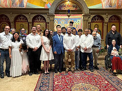11 received in Baptismal Liturgy at Houston parish