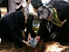 Foundation laid for new chapel at Elder Ephraim’s Panagia Prousiotissa Monastery
