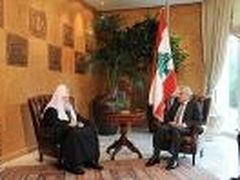 Patriarch Kirill meets with President of Lebanon