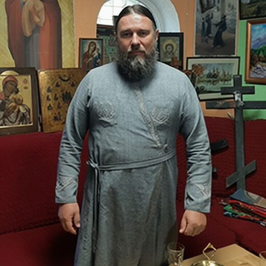 A Priest at the Front: No Weapons, but a Lot of Faith