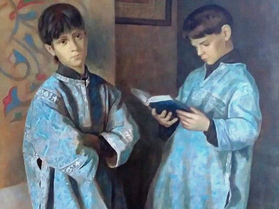 Параекклесиарх Димитрий и другие алтарники