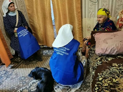Первая группа добровольцев Воронежской епархии провела смену в центре помощи Патриаршей гуманитарной миссии в Лисичанске