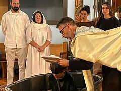 Mass Baptism at Carpatho-Russian church in North Carolina (+VIDEO)
