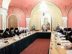 Archbishop Mark and Protopriest Alexander Lebedeff Participate in the Fourth Meeting of the Inter-Council Presence of the Russian Orthodox Church