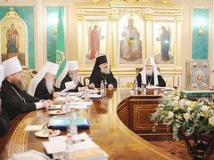 Holy Synod of the Russian Orthodox Church completes its final session of 2011