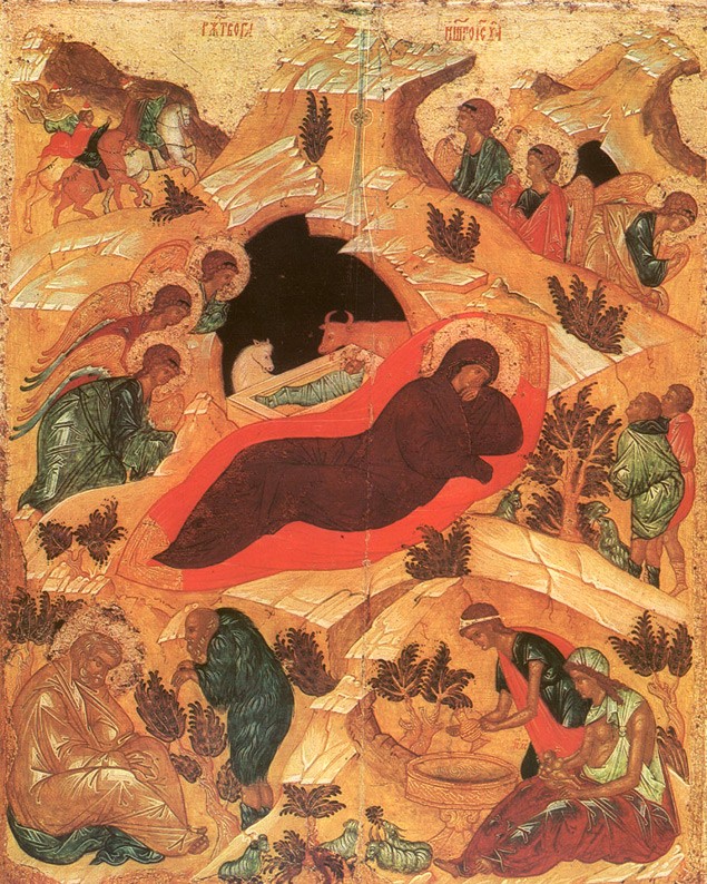 Η Γέννηση του Χριστού, Αντρέι Ρουμπλιόφ