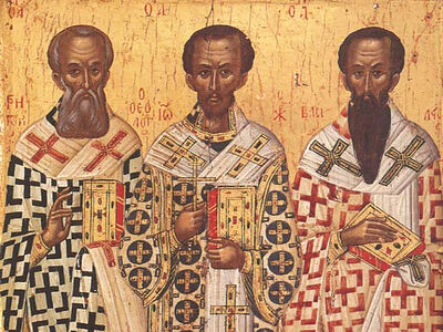 Собор вселенских учителей и святителей Василия Великого, Григория Богослова и Иоанна Златоуста