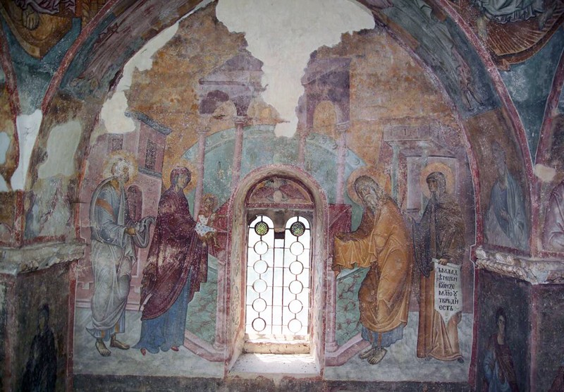 Роспись Троицкой церкви монастыря Сопочаны. Около 1265 года, Сербия