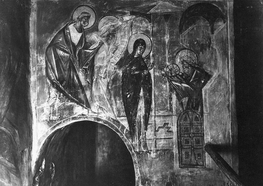 Роспись церкви Успения на Волотовом поле. Великий Новгород, вторая половина XIV в.(утрачена)