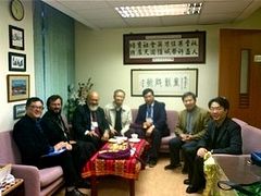 Archimandrite Kirill (Govorun) negotiates for cooperation with Chinese University of Hong Kong