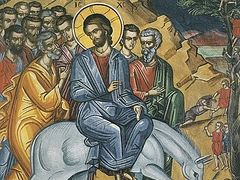 Вход Господень в Иерусалим: иконы и фрески