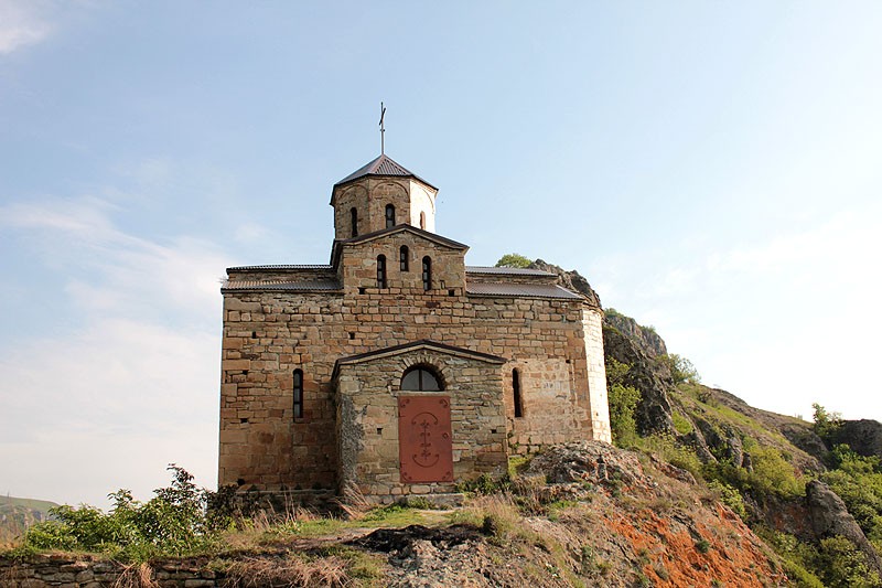 Храм Св.Георгия на горе Шоане. Карачаево-Черкессия