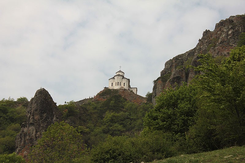 Храм Св.Георгия на горе Шоане. Карачаево-Черкессия