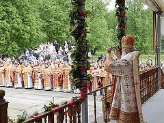 His Holiness Patriarch Kirill Celebrates Divine Liturgy at Butovo Compound