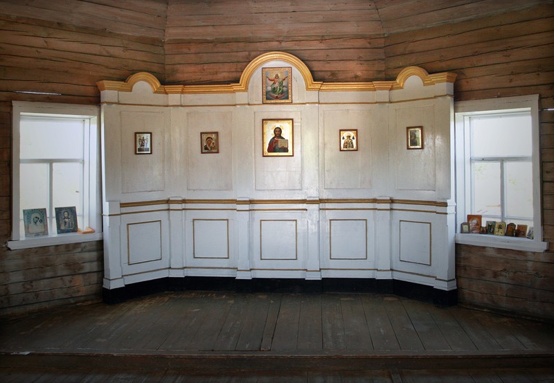 Деревня Копосово. Часовня святителя Николая после восстановительных работ