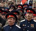 Региональные казачьи организации. Смоленское казачество. Казаки в беретах.