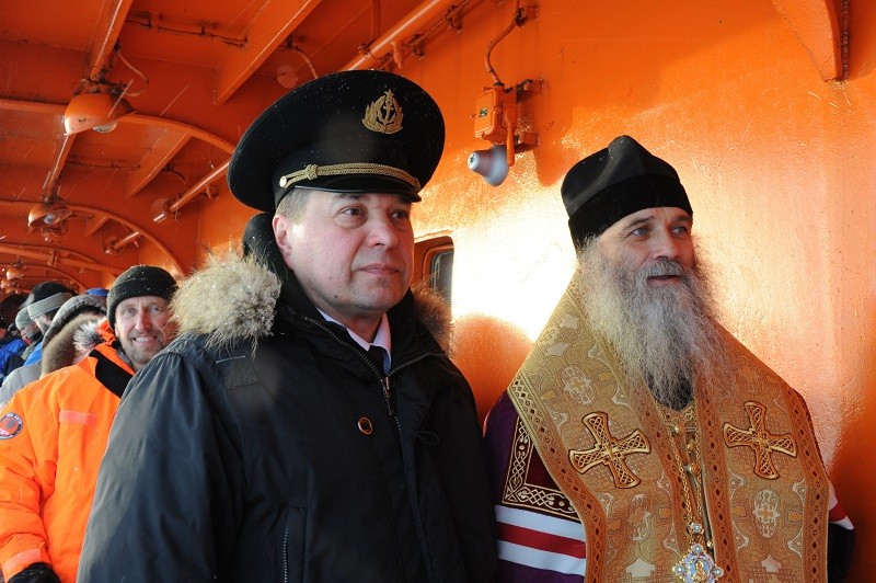 Два капитана на борту «России»